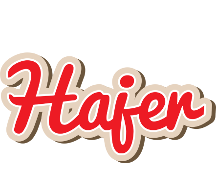 Hajer chocolate logo