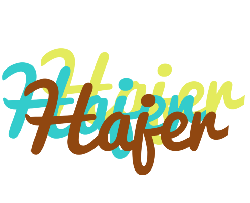 Hajer cupcake logo