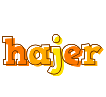 Hajer desert logo