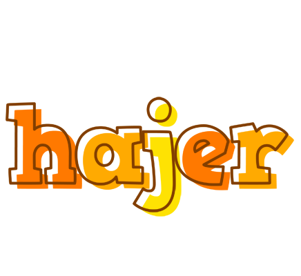 Hajer desert logo