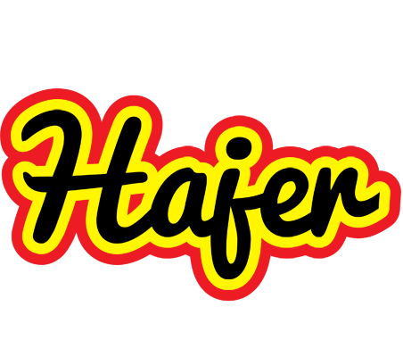 Hajer flaming logo