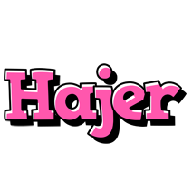 Hajer girlish logo