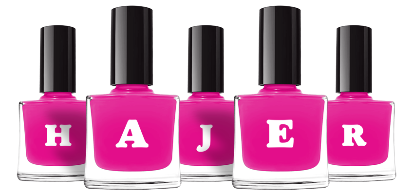 Hajer nails logo