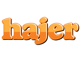 Hajer orange logo