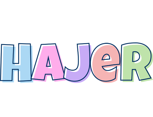 Hajer pastel logo
