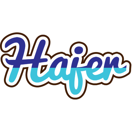Hajer raining logo