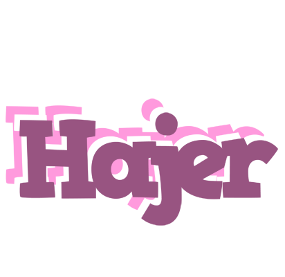 Hajer relaxing logo