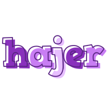 Hajer sensual logo