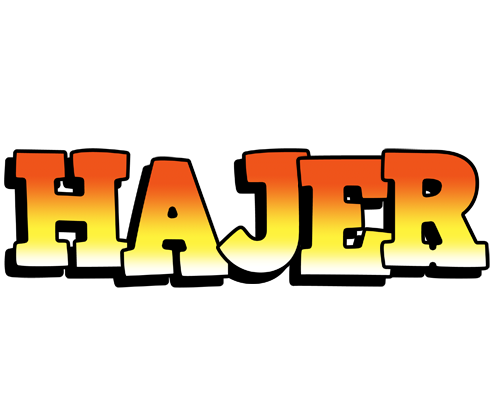 Hajer sunset logo