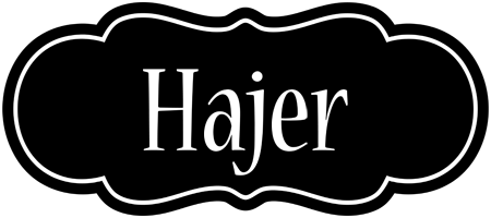 Hajer welcome logo