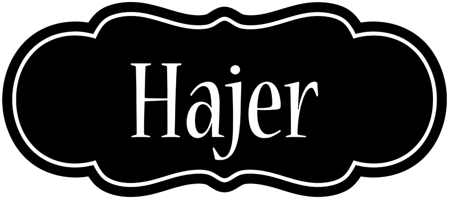 Hajer welcome logo