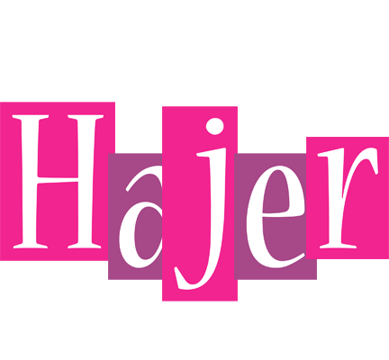 Hajer whine logo