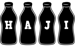 Haji bottle logo