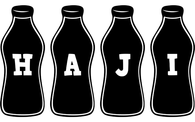 Haji bottle logo