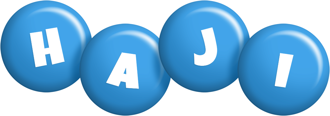 Haji candy-blue logo