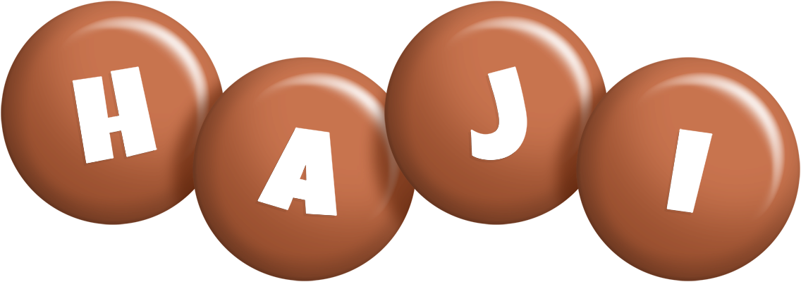 Haji candy-brown logo