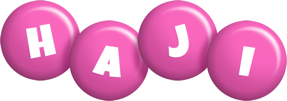 Haji candy-pink logo