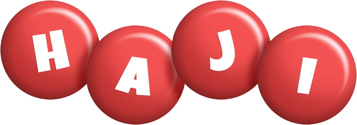 Haji candy-red logo