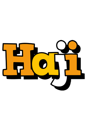 Haji cartoon logo