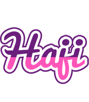 Haji cheerful logo