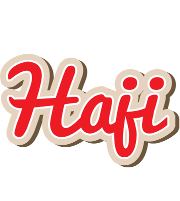 Haji chocolate logo