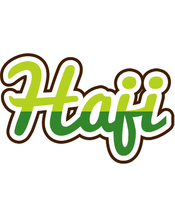 Haji golfing logo