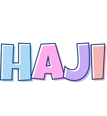 Haji pastel logo