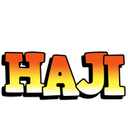 Haji sunset logo