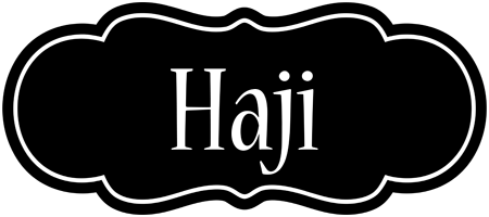 Haji welcome logo