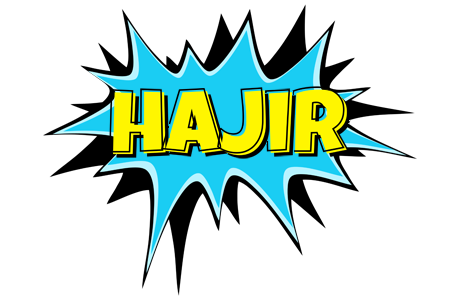 Hajir amazing logo