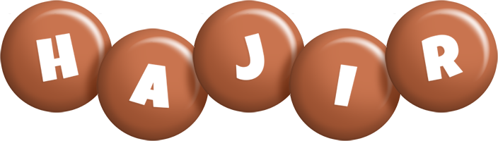 Hajir candy-brown logo