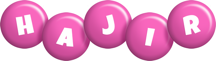 Hajir candy-pink logo