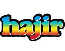 Hajir color logo