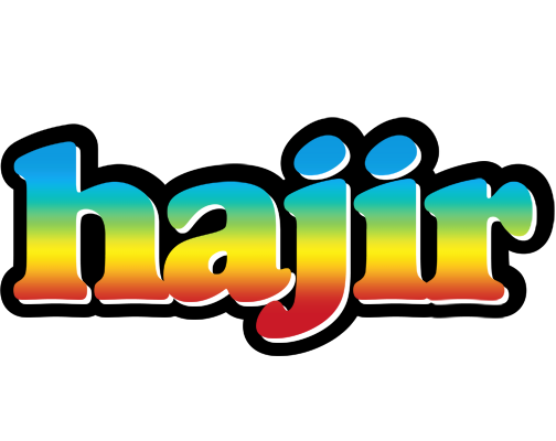 Hajir color logo