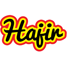 Hajir flaming logo