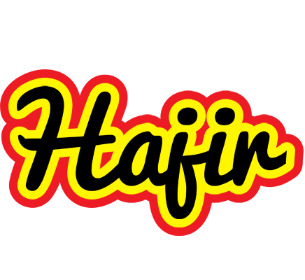 Hajir flaming logo