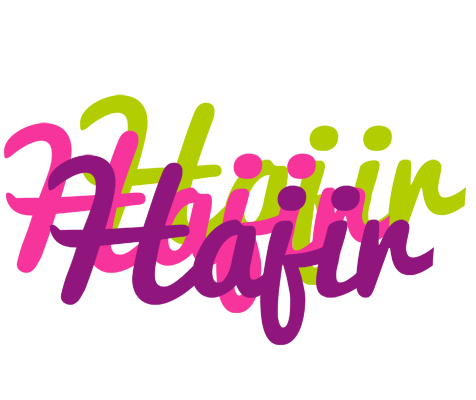 Hajir flowers logo