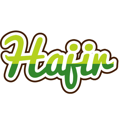 Hajir golfing logo