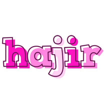 Hajir hello logo