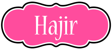 Hajir invitation logo