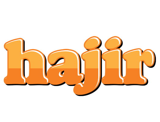 Hajir orange logo
