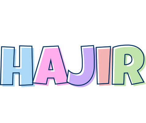 Hajir pastel logo