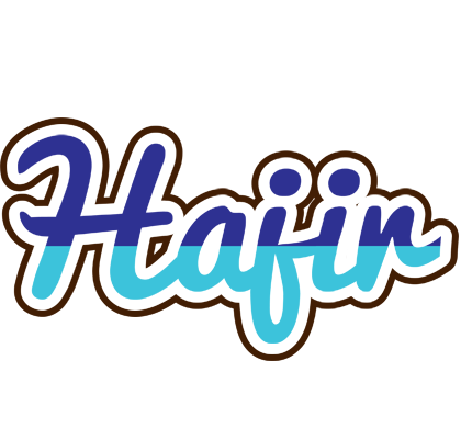 Hajir raining logo