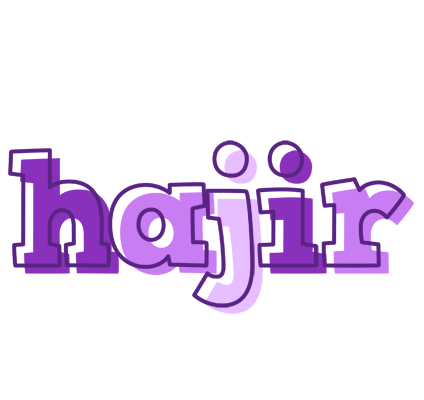 Hajir sensual logo