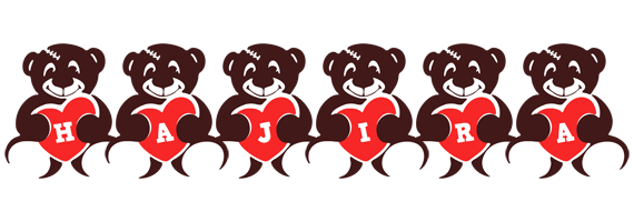 Hajira bear logo