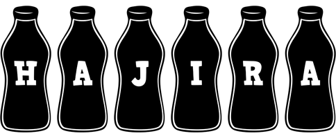 Hajira bottle logo