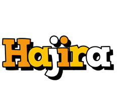 Hajira cartoon logo