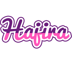 Hajira cheerful logo