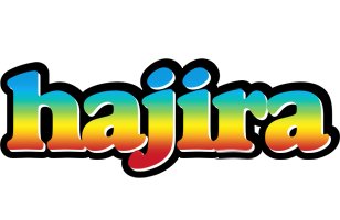 Hajira color logo