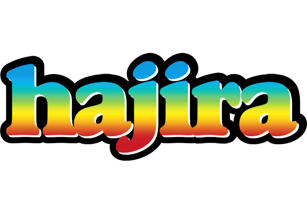 Hajira color logo